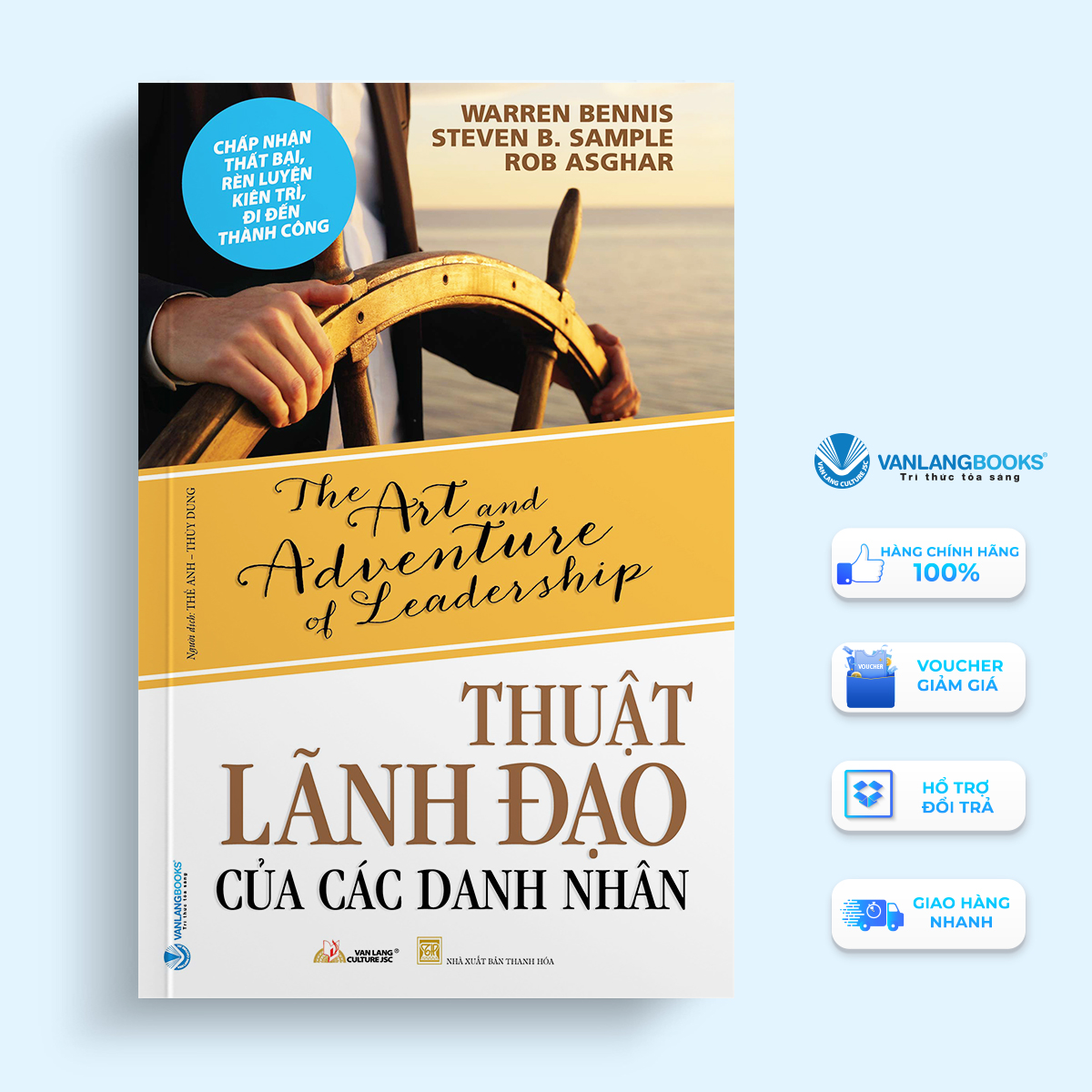 Sách Thuật lãnh đạo của các danh nhân-Vanlangbooks