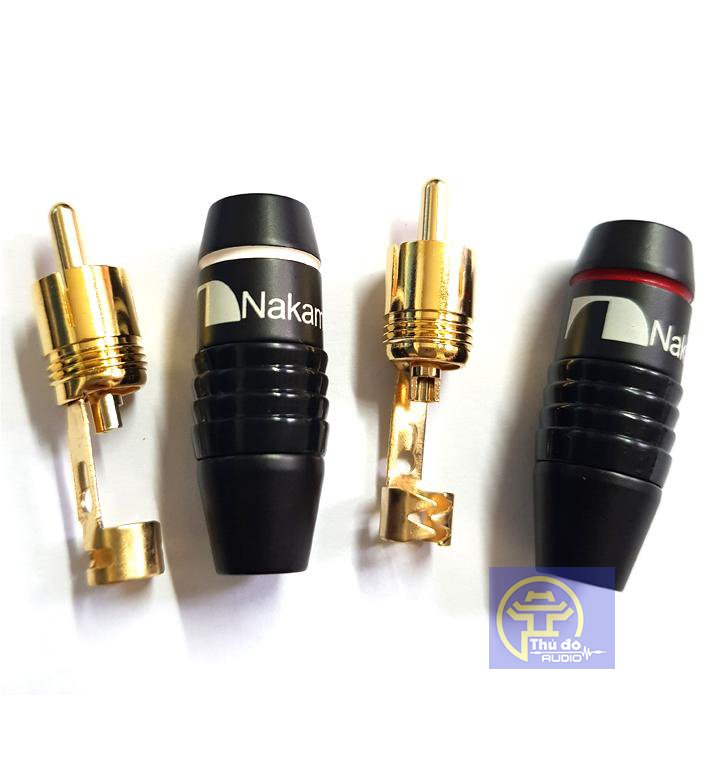 Bộ 2 Đầu hàn Jack AV / RCA / Jack Hoa sen Nakamichi