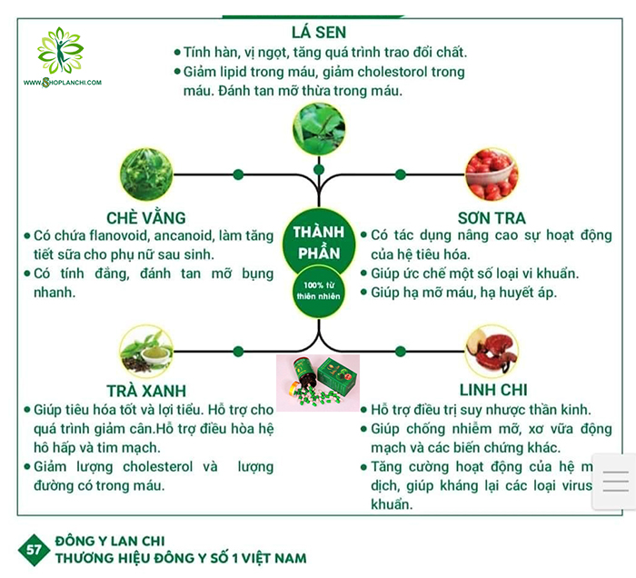 [HCM]Viên Uống Giảm Cân Lan Chi