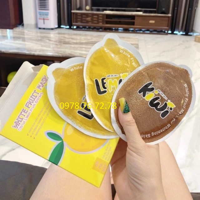 [chuyên sĩ]Ủ Trắng Chanh Lemon White Fruit Mask(ủ chanh)