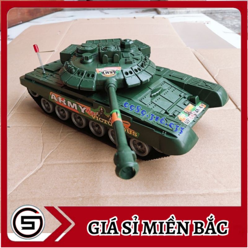 Đồ chơi xe tăng cho bé 31cm (chạy đẩy đà)