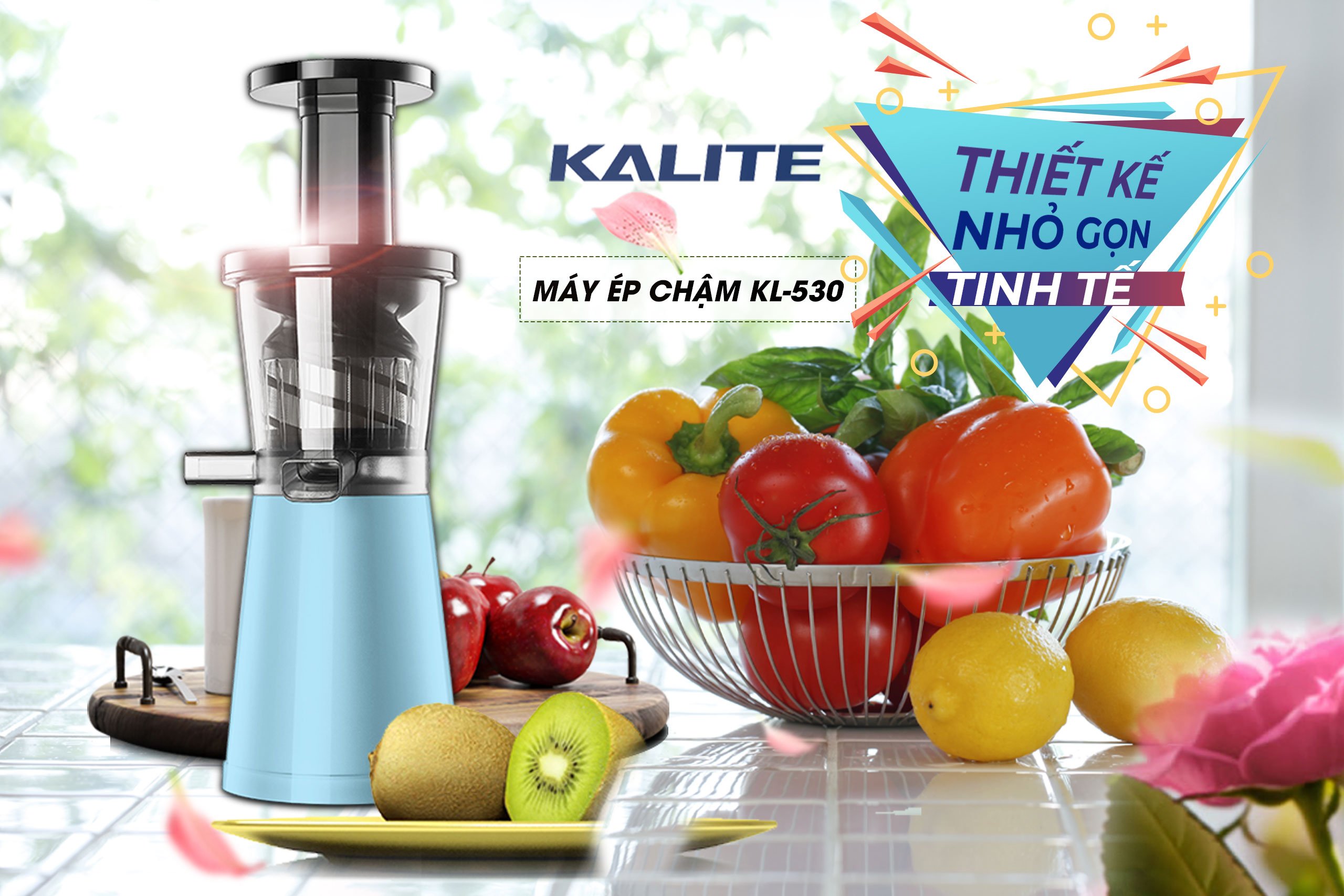 MÁY ÉP CHẬM MINI KALITE KL530