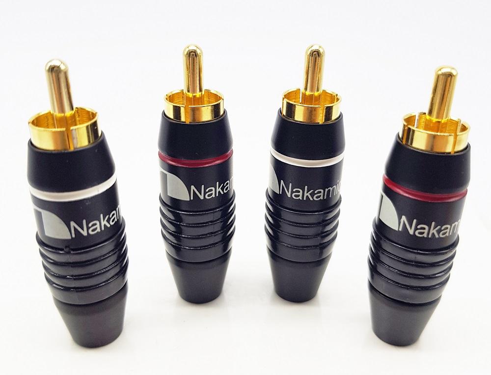 04 cái Jack AV / RCA / Hoa sen Nakamichi