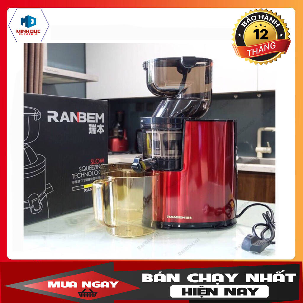 Máy ép chậm siêu bền RanBem 615 - bảo hành 12 tháng