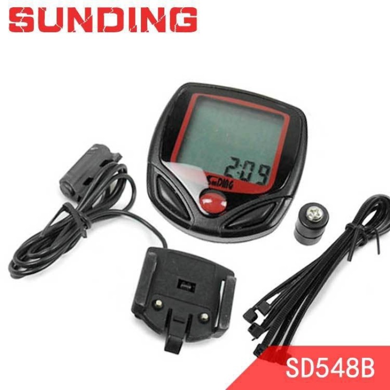 Đồng hồ đo tốc độ xe đạp Sunding SD548B