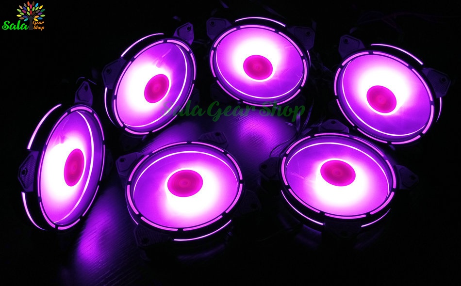 [HCM]Quạt Coolmoon RGB V7 Plus