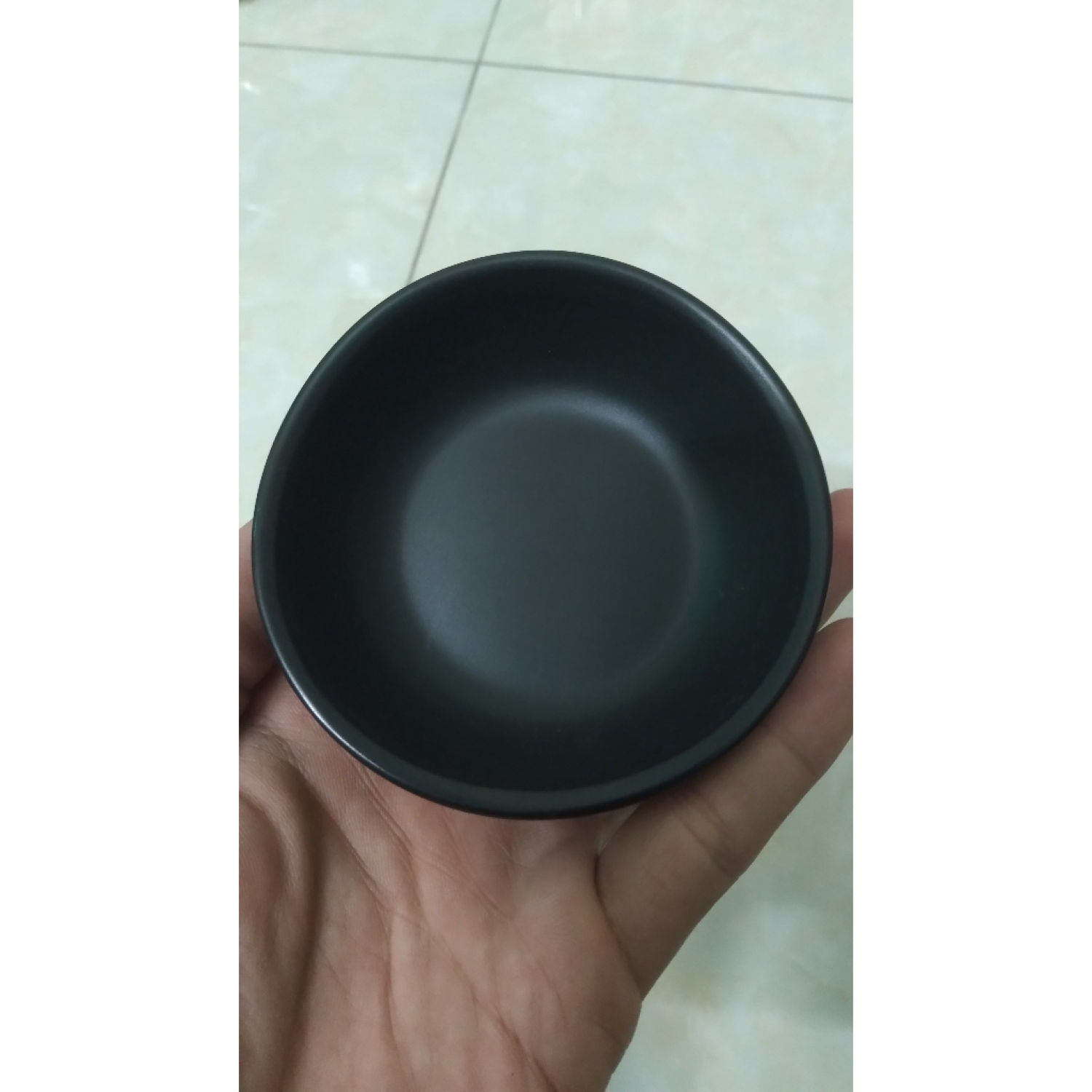 Chén chấm melamine Fataco nhám đen các loại nhiều kiểu