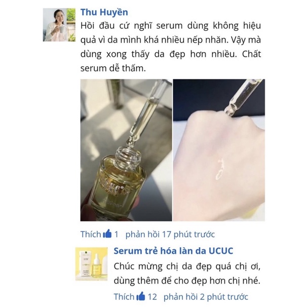 Serum trẻ hoá da UCUC Chính Hãng Tinh Chất Hoa Phong Lan Cô Đặc