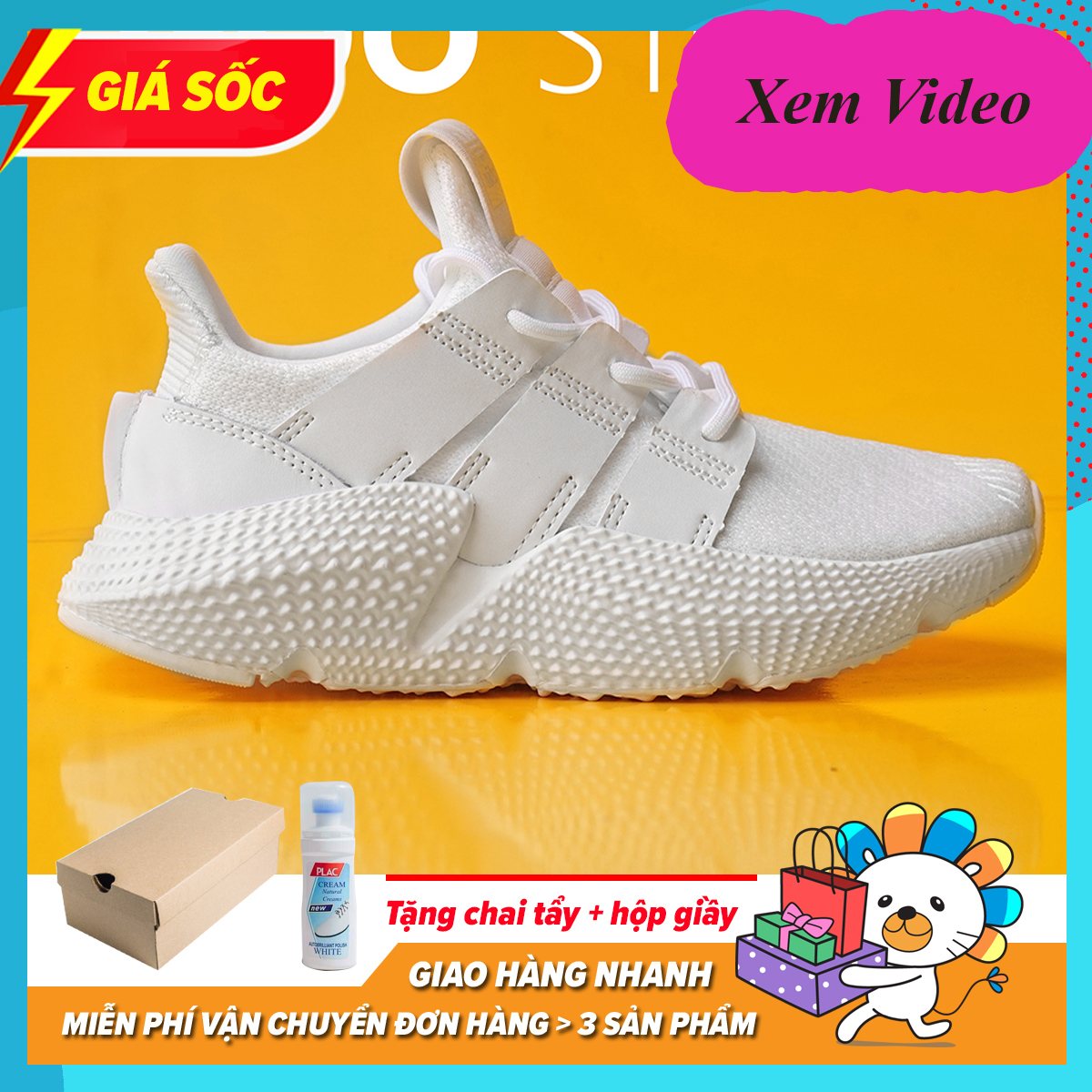 Giày Thể Thao Sneaker Nam Nữ Proper Màu Trắng Full