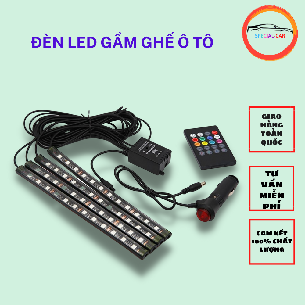 Đèn Led gầm ghế ô tô