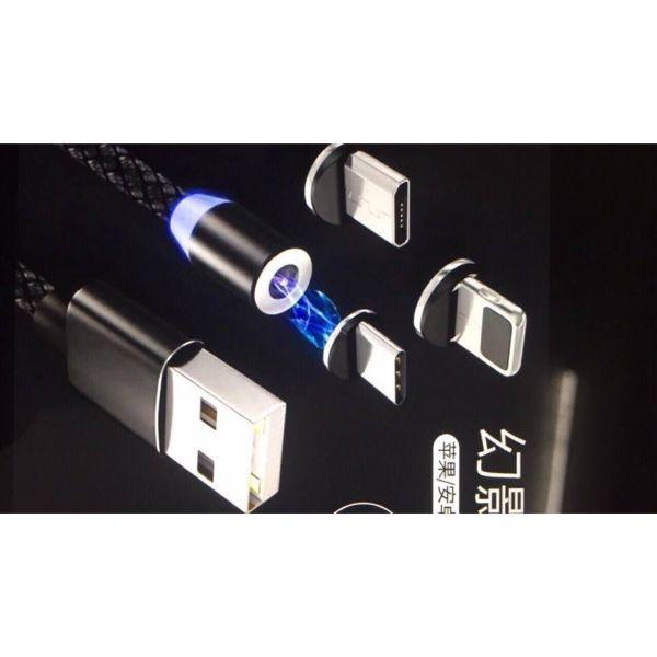 Cáp sạc nam châm 1M IPhone và đầu hít nam châm Linghting cho IPhone