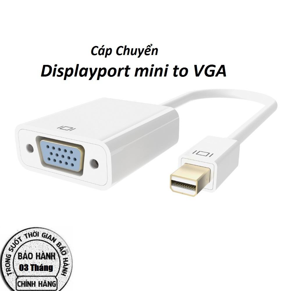 [HCM]Cáp Displayport mini to VGA cam kết hàng đúng mô tả chất lượng đảm bảo xin vui lòng inbox cho shop để được tư vấn thêm