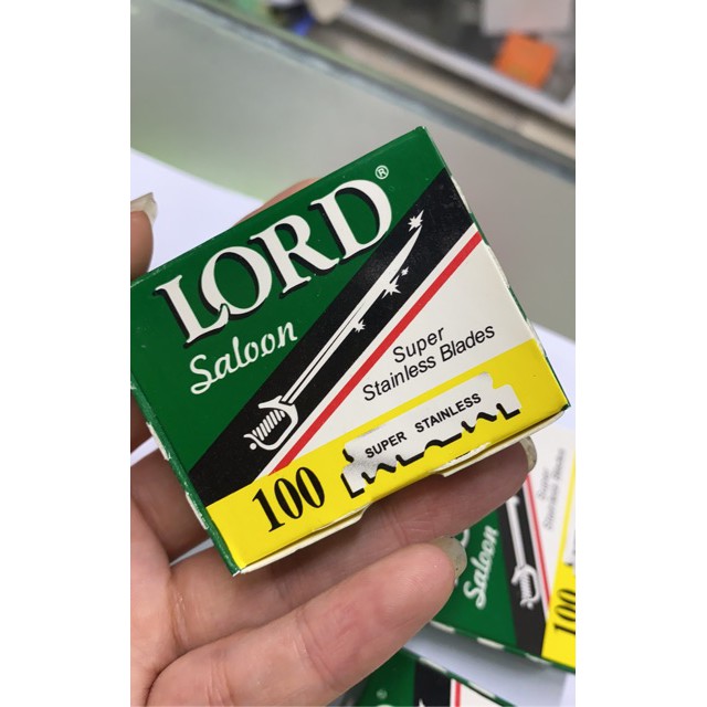 Dao lam nửa lưỡi LORD hộp 110 chiếc