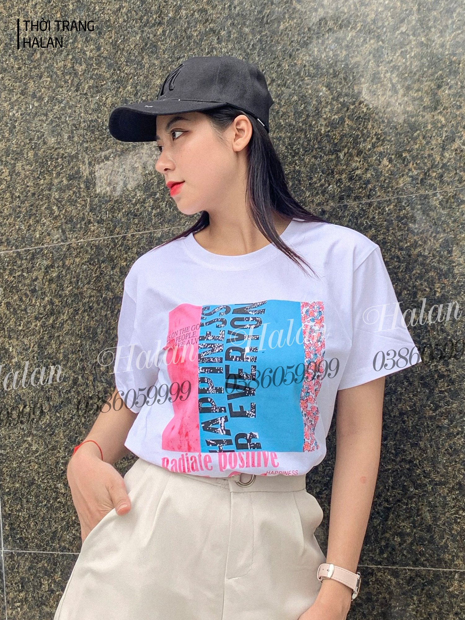 Áo Stra cao cấp thun xuất phông - Nữ