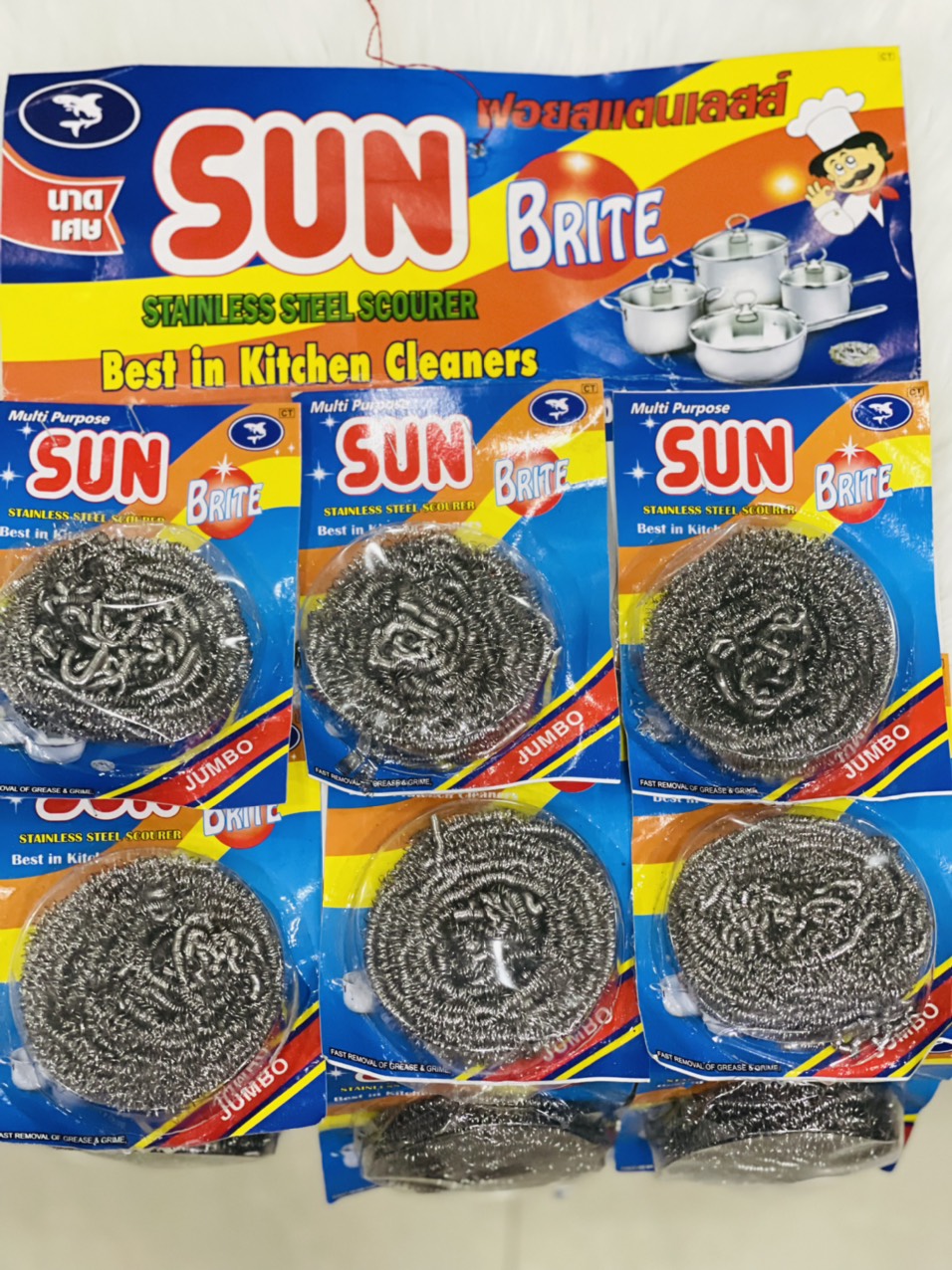 Freight scrub pot Sun Brite high grade