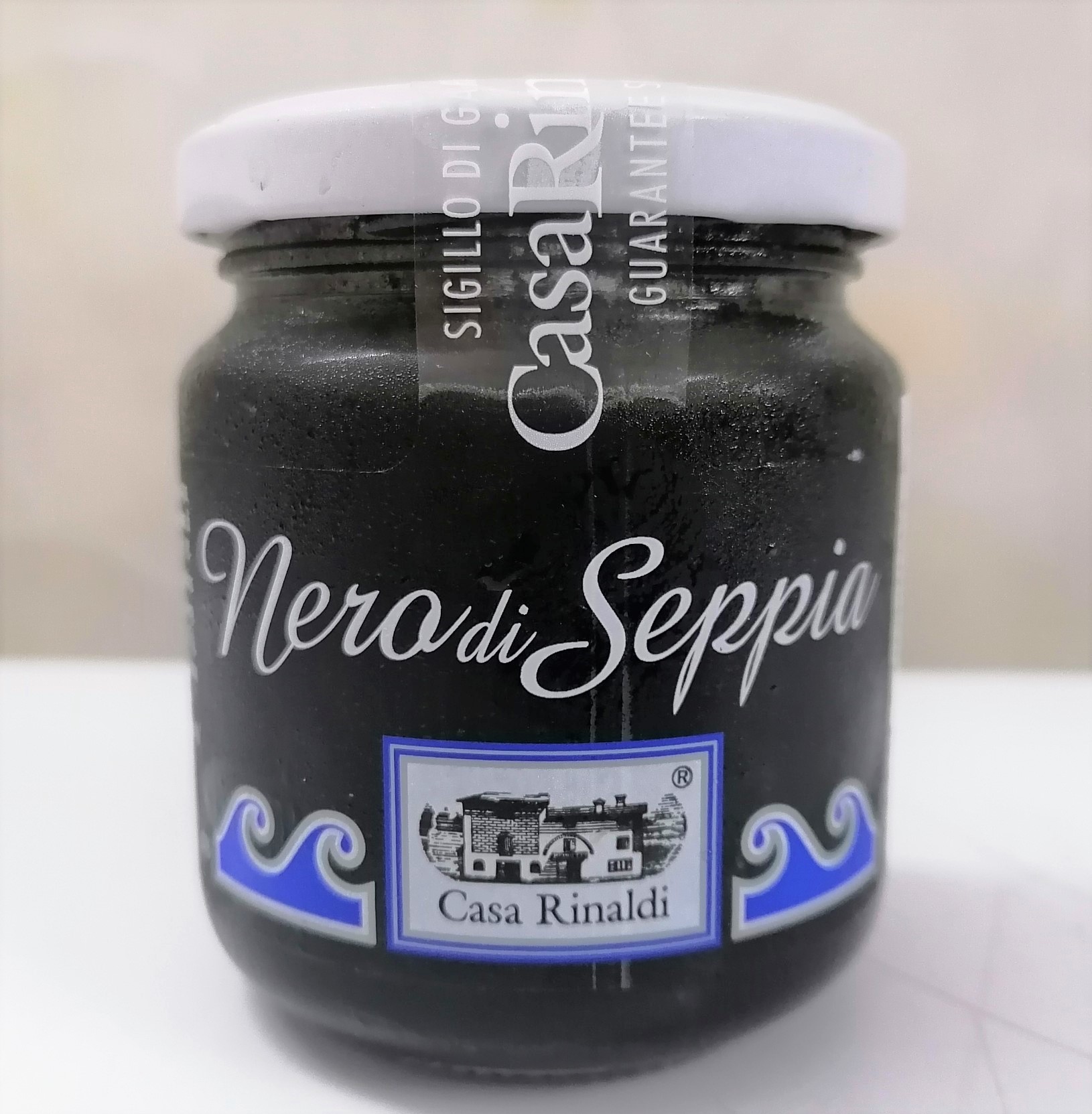 [Lọ 180g] XỐT MỰC ĐEN [Italia] CASA RINALDI Squid Ink Sauce (nvt-hk)
