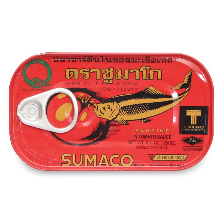 Cá Hộp Thái Lan Sumaco 125g