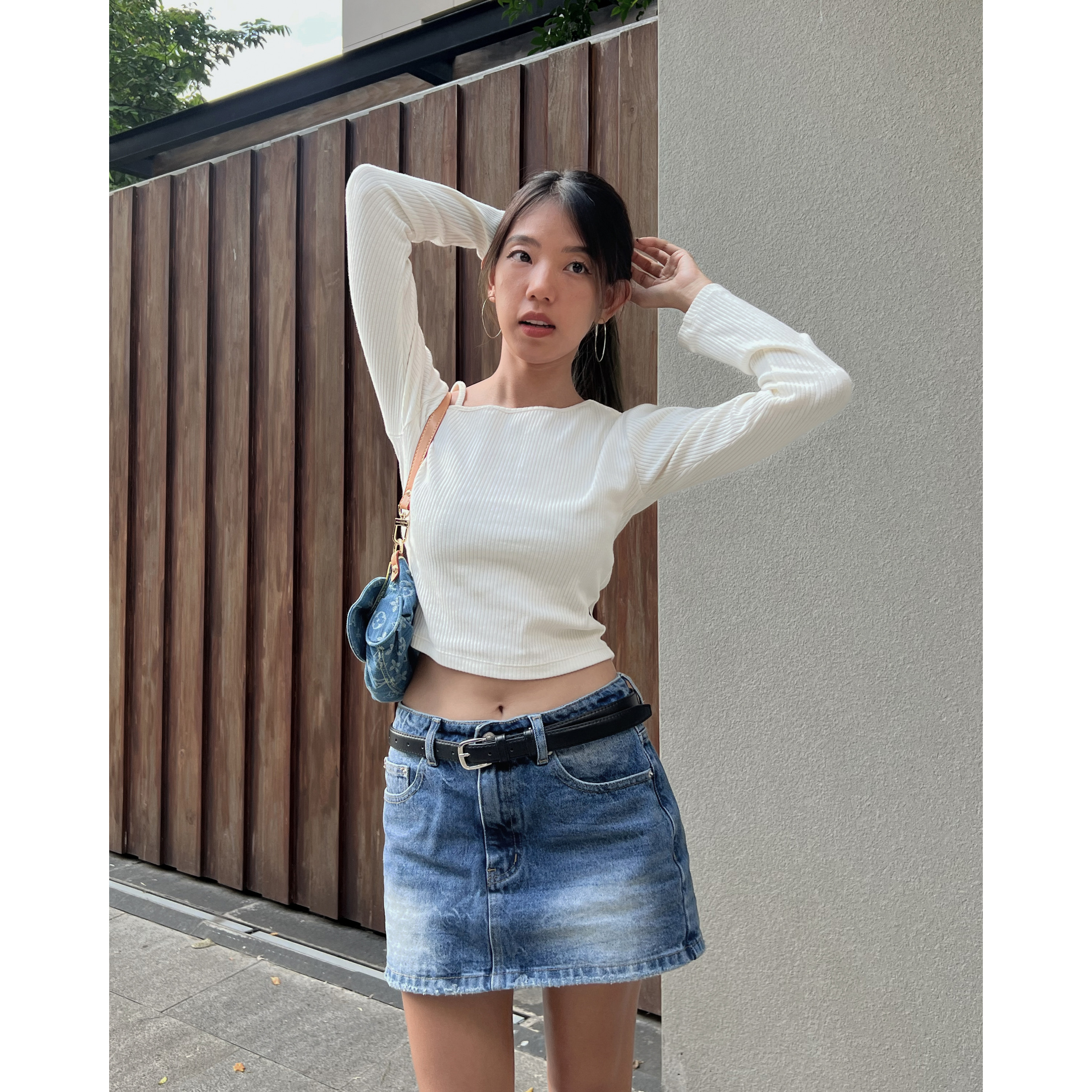 Chân Váy Jeans Nữ PRADIES Grinding