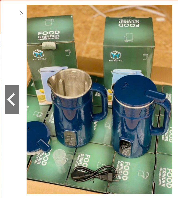 Máy làm sữa hạt mini XUTAOTAO 800ml đủ cho 1-3 người, máy nấu sữa hạt đậu nành, nấu cháo cho bé, máy xay hạt đa năng.