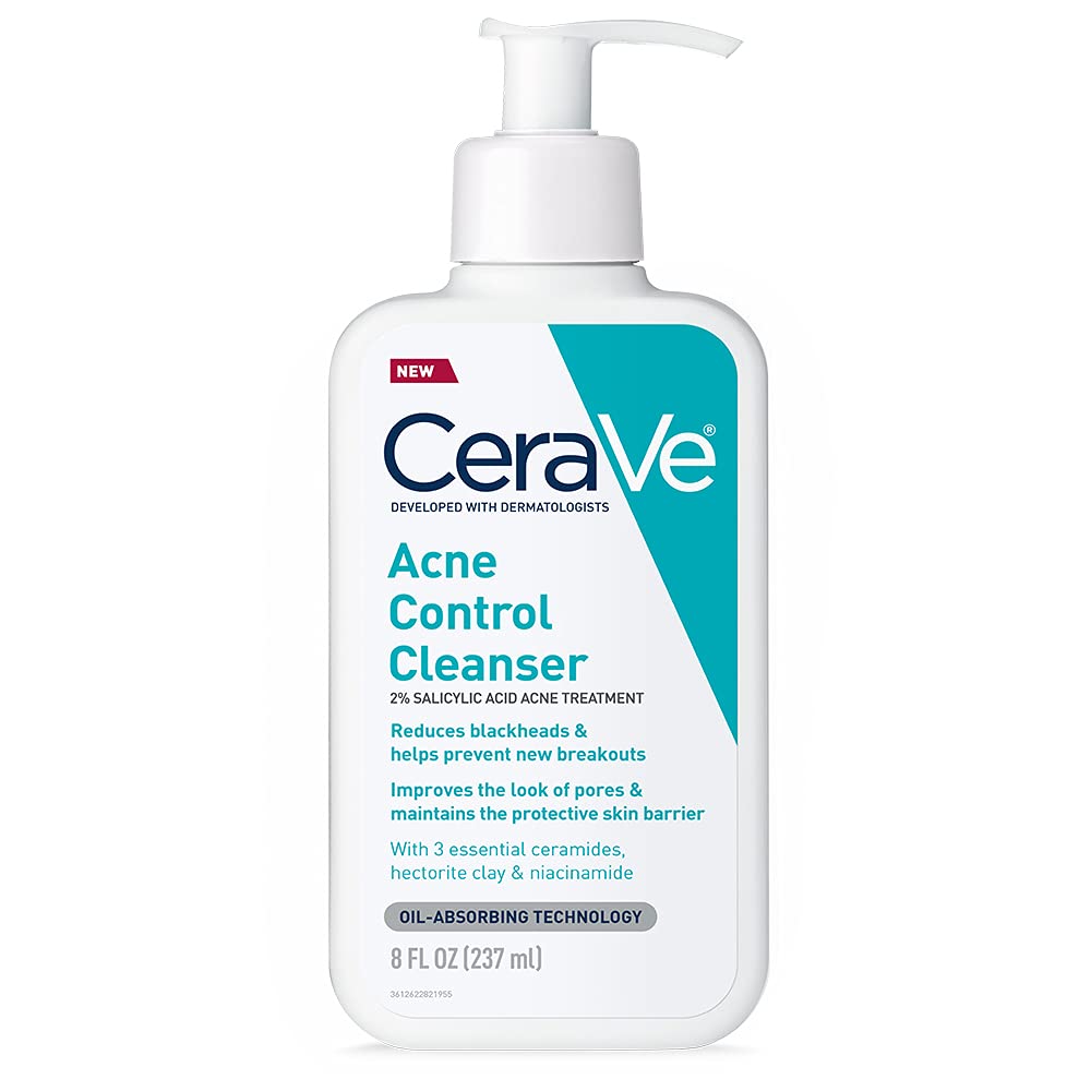 Sữa rửa mặt cho da mụn CeraVe Acne Control Cleanser (237mL)