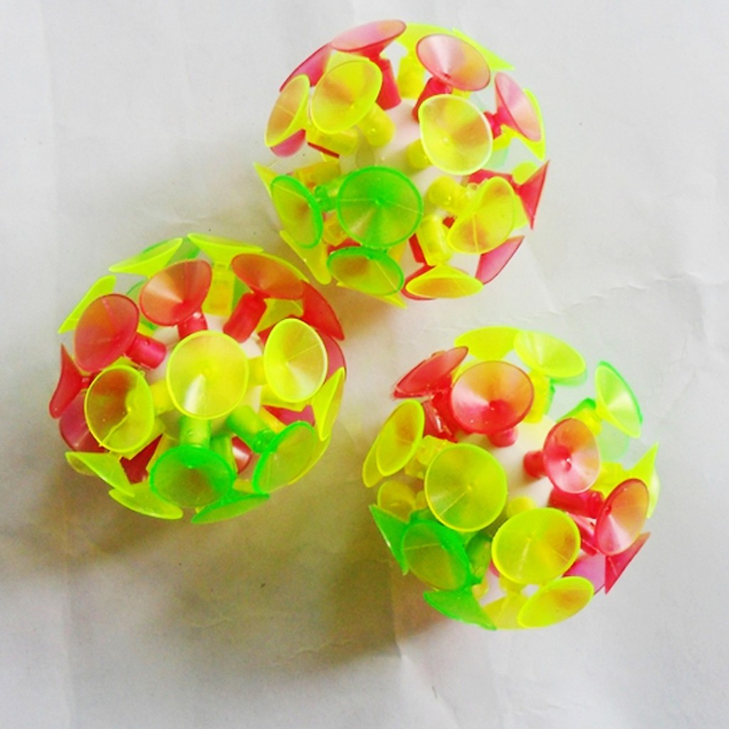 Set 2 Bóng ném dính Sticky Ball có đèn Led và không led