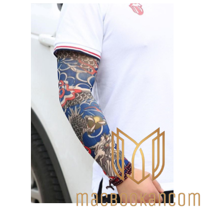 [HCM]Bộ 2 Găng tay hình xăm tattoo (Mẫu ngẫu nhiên)