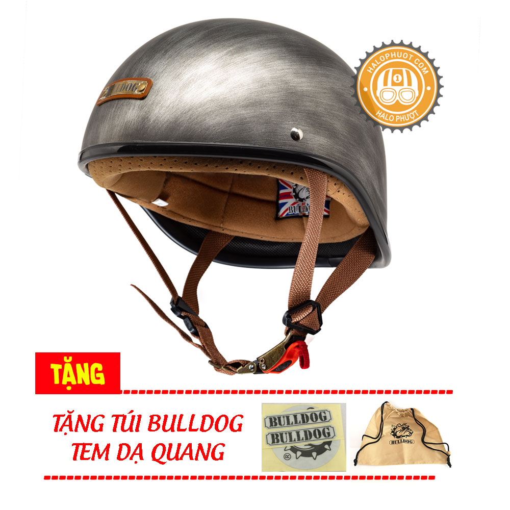Mũ bảo hiểm Bulldog GANG nửa đầu