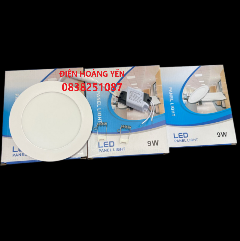 Bóng đèn led âm trần downlight 6W 9W tròn