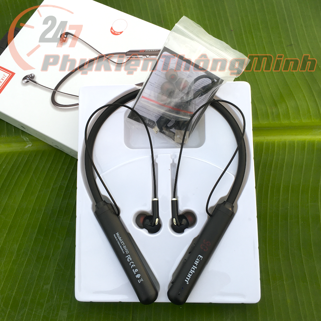Tai Nghe Bluetooth Earldom BH50 Kiểu Dáng Thể Thao Có Màn Hình LED Hiện ...