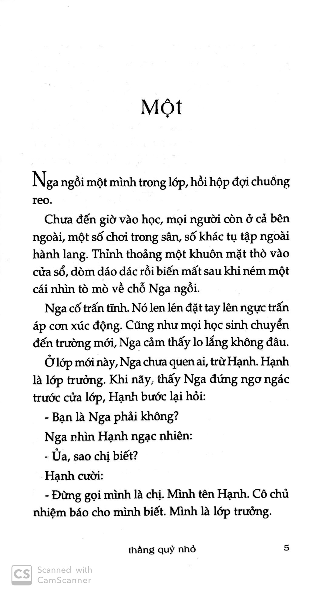Thằng Quỷ Nhỏ - Nguyễn Nhật Ánh