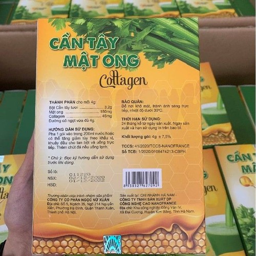 CẦN TÂY MẬT ONG COLLAGEN