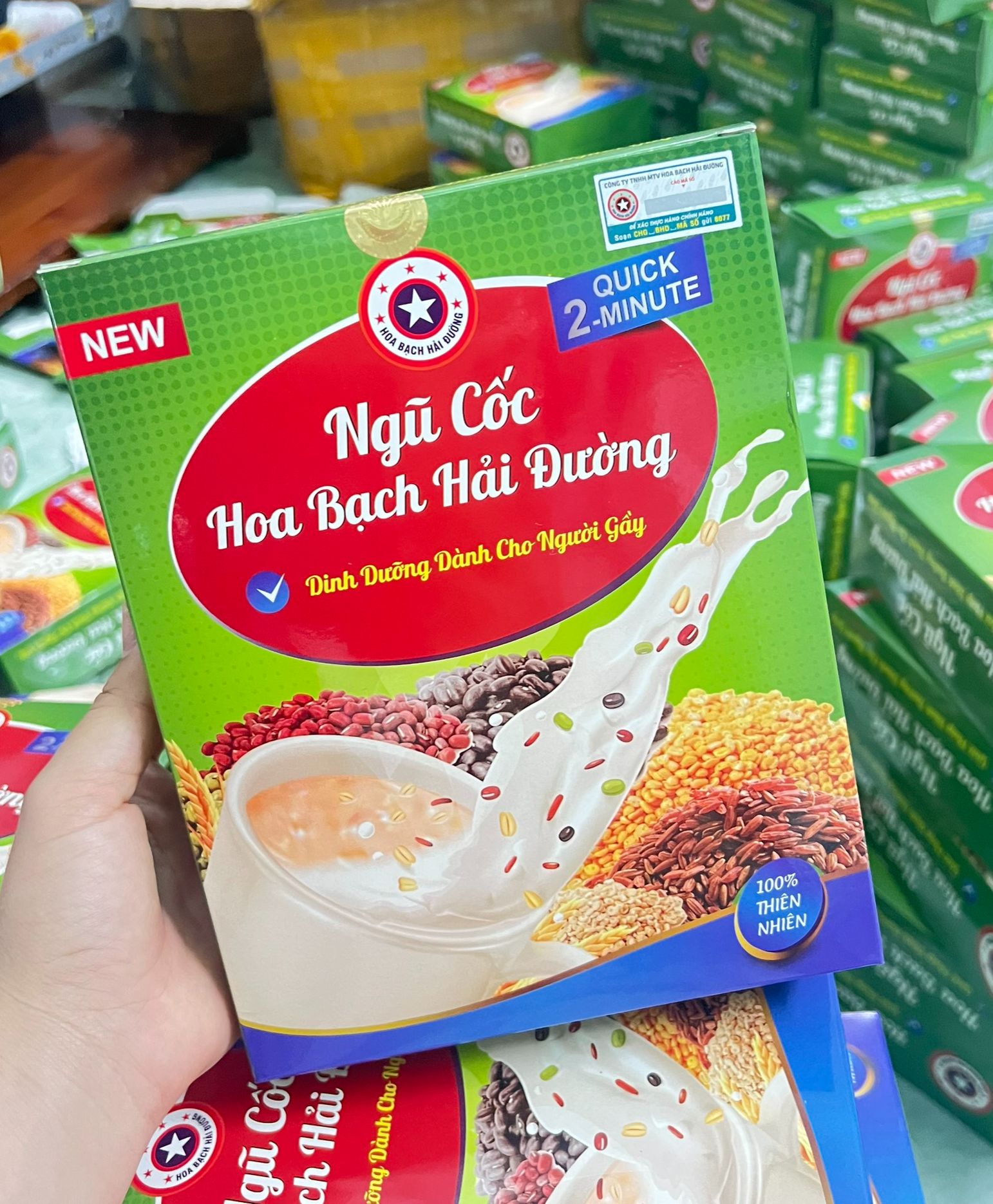 Bột Ngũ Cốc Hoa Bạch Hải Đường