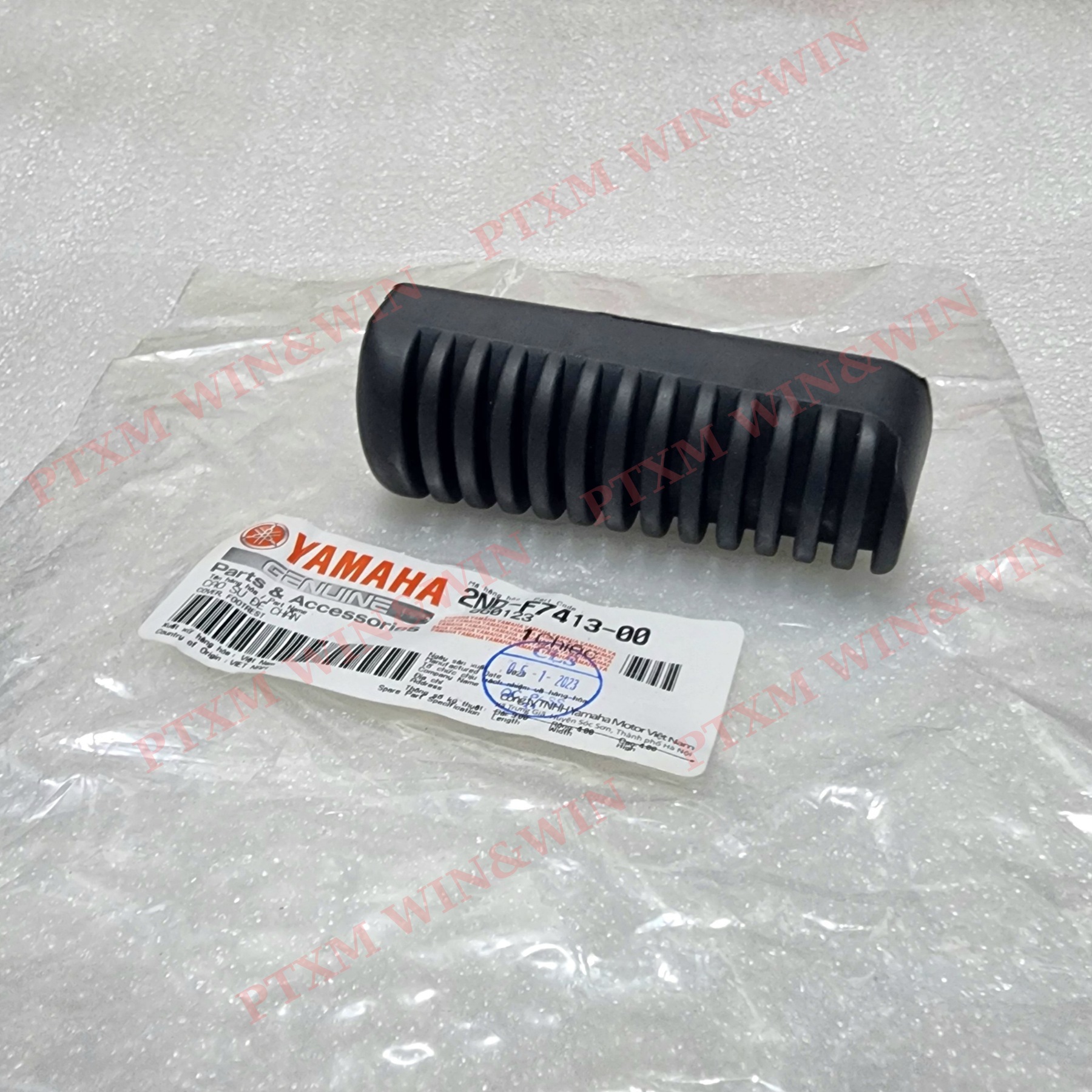 Cao su gác chân trước exciter 150 zin yamaha vn - 2nd-f7413-00