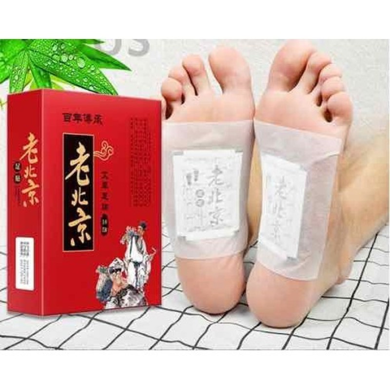 [GIÁ SIÊU RẺ] COMBO 2 HỘP 50 Miếng dán chân thải độc TỐ HIỆU QUẢ- Miếng dán ngải cứu Bắc Kinh
