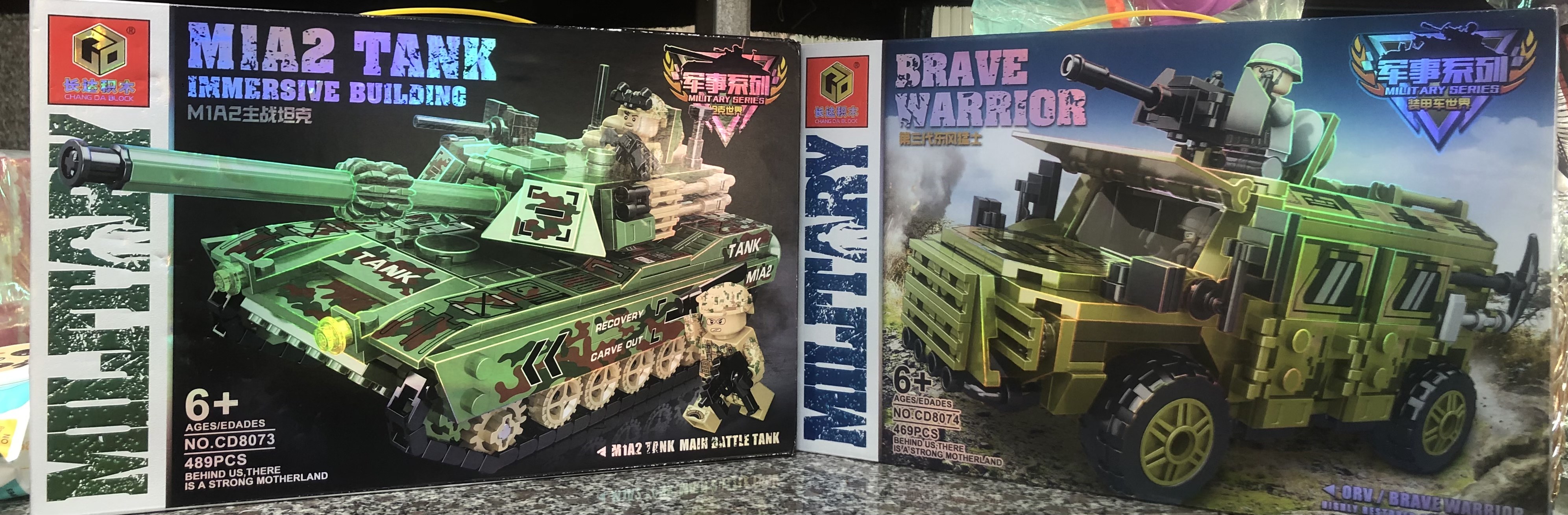 Bộ lắp ráp lego quân đội Military Series