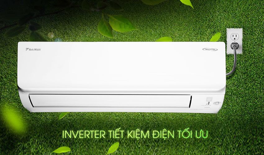 [TRẢ GÓP 0%] Điều hòa Daikin 9000 BTU 1 chiều inverter FTKB25ZVMV (Giá áp dụng giao tại HN, HCM& các tỉnh liên hệ shop)
