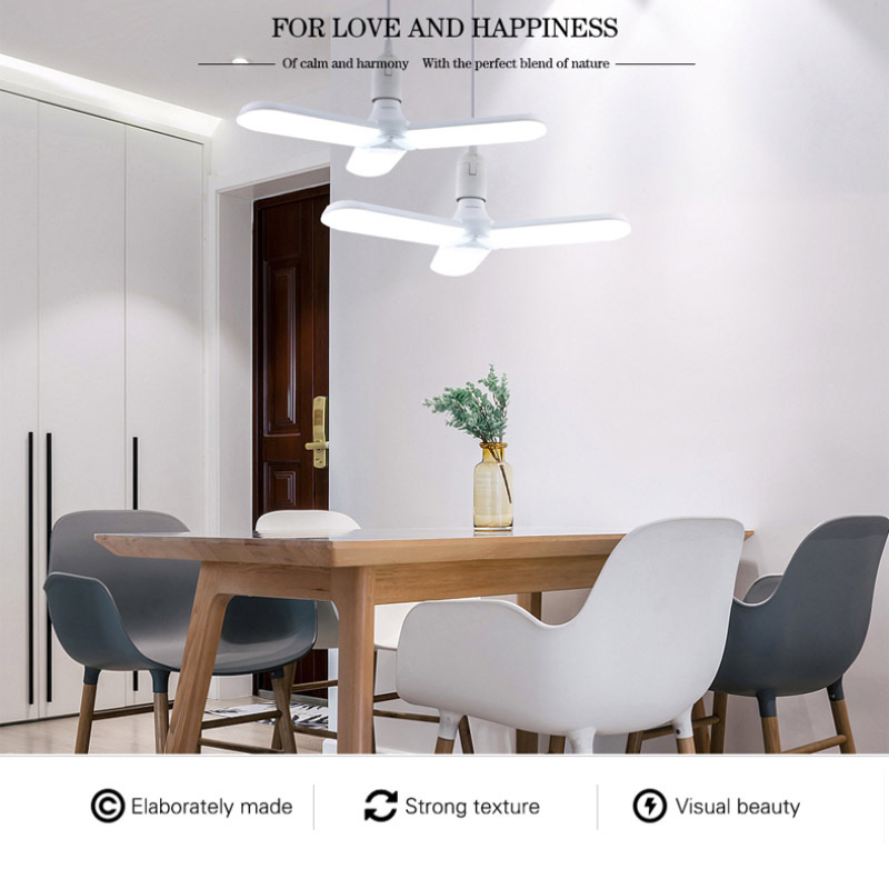 Bóng đèn Led cánh quạt (3 lá) công suất 45W