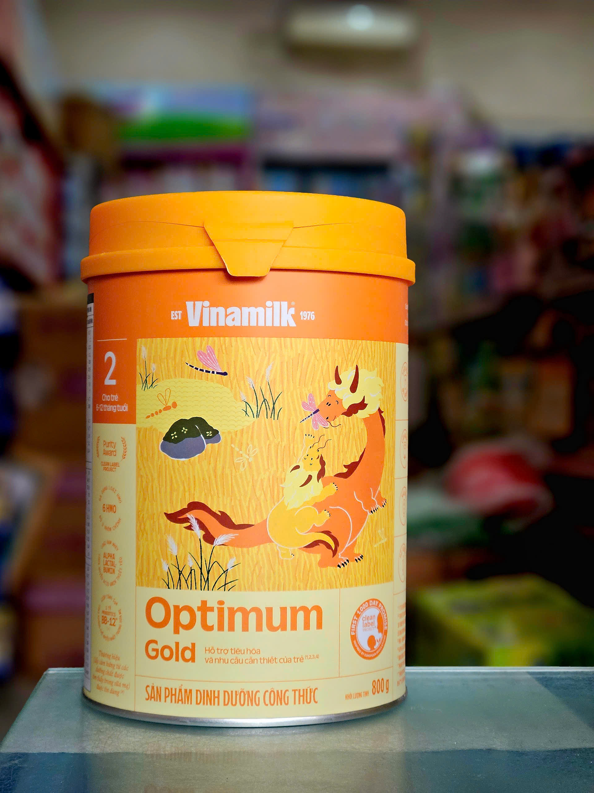 Sữa Optimum gold 2 800g [Date 12/2026]