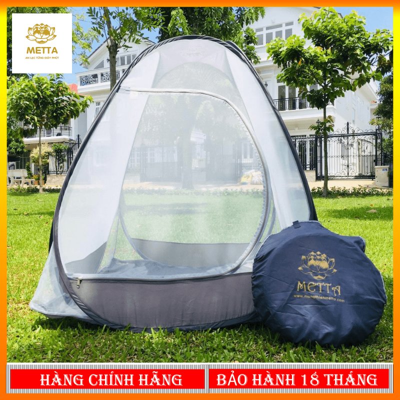 Mùng / Màn Thiền Tự Bung METTA Size 1 mét x 1 mét BH 18 tháng - Cá Nhân - Hàng Xuất Khẩu