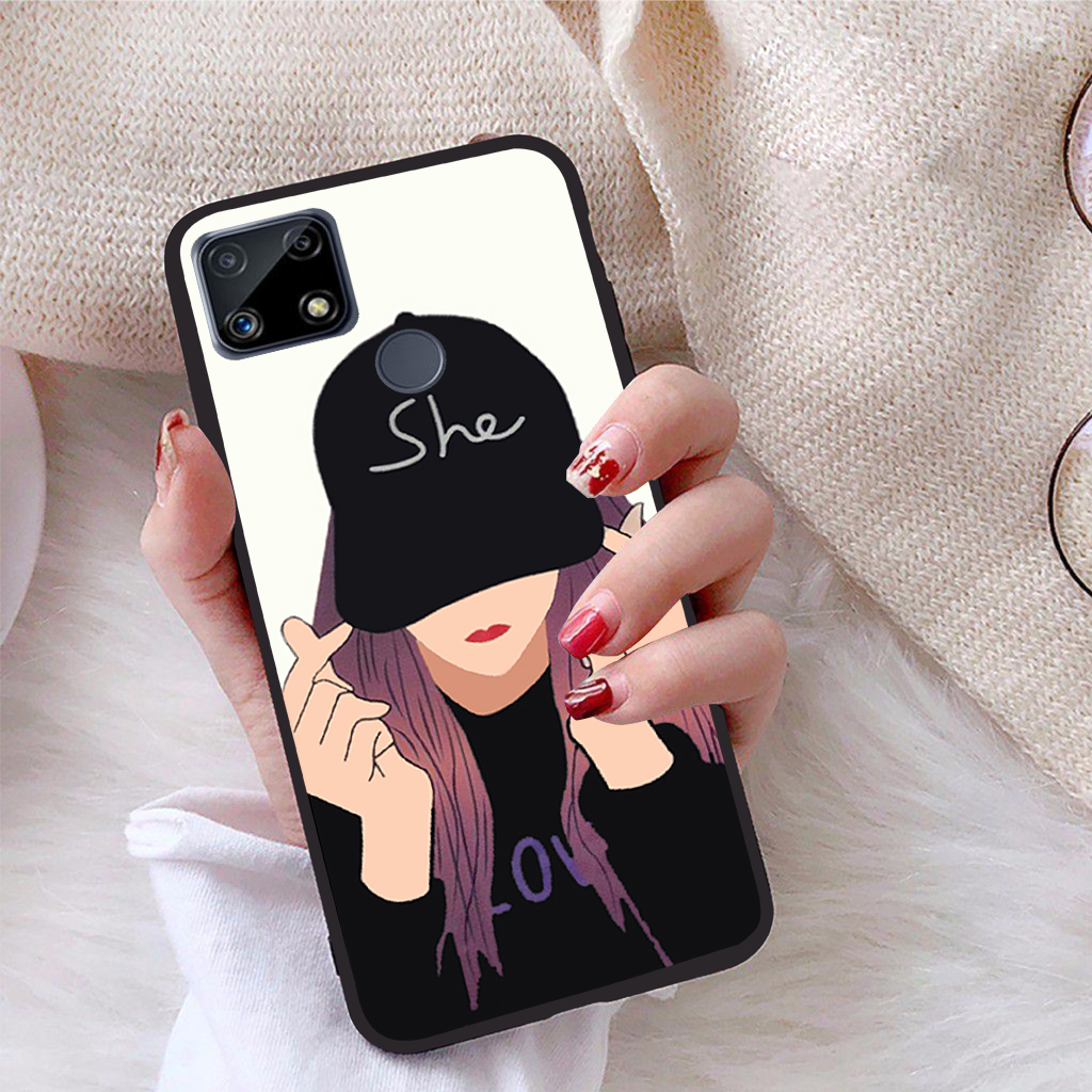 Ốp lưng Realme C25Y viền dẻo TPU BST Ốp đôi