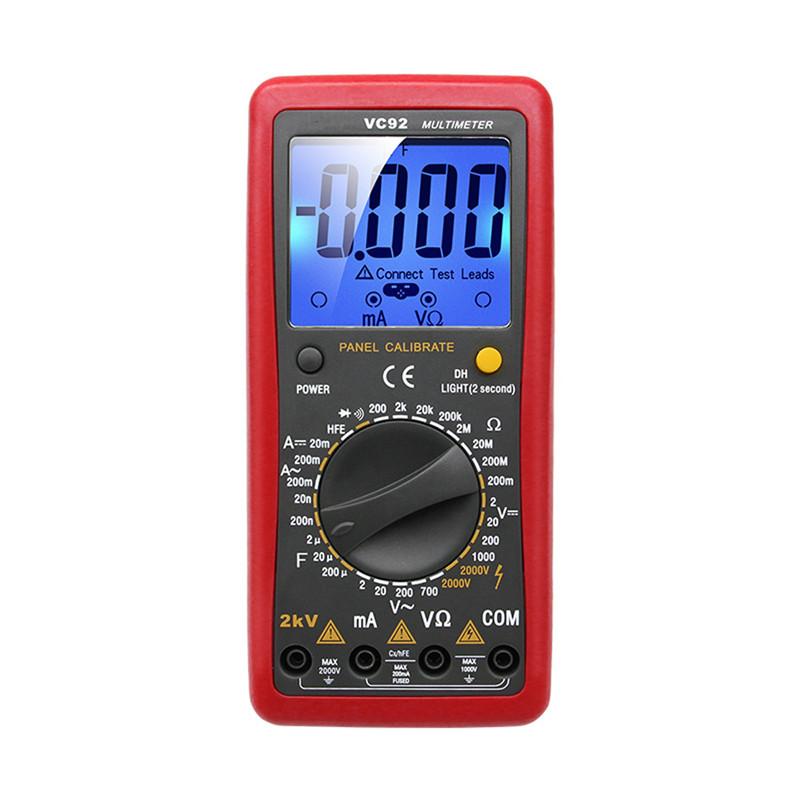 Đồng hồ vạn năng kỹ thuật số đo AC DC 2000v SZBJ VC92