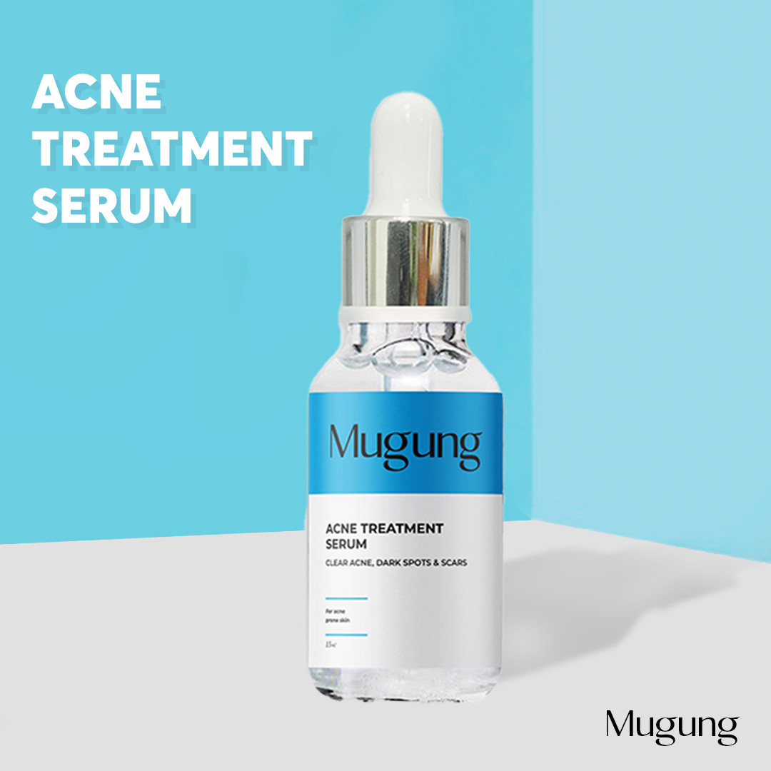 [HCM][Mugung Korea Nước Tẩy TrangSữa Rửa MặtSerum mụn] Bộ 3 Láng sạch Mụn-thâm 7 ngày hiệu quả