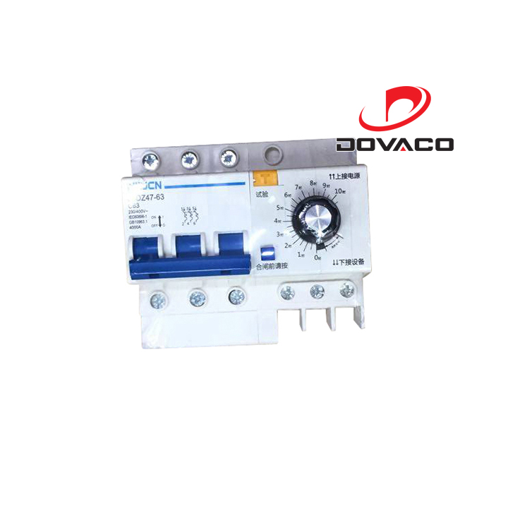 Aptomat hẹn giờ tắt đếm ngược công suất 63A