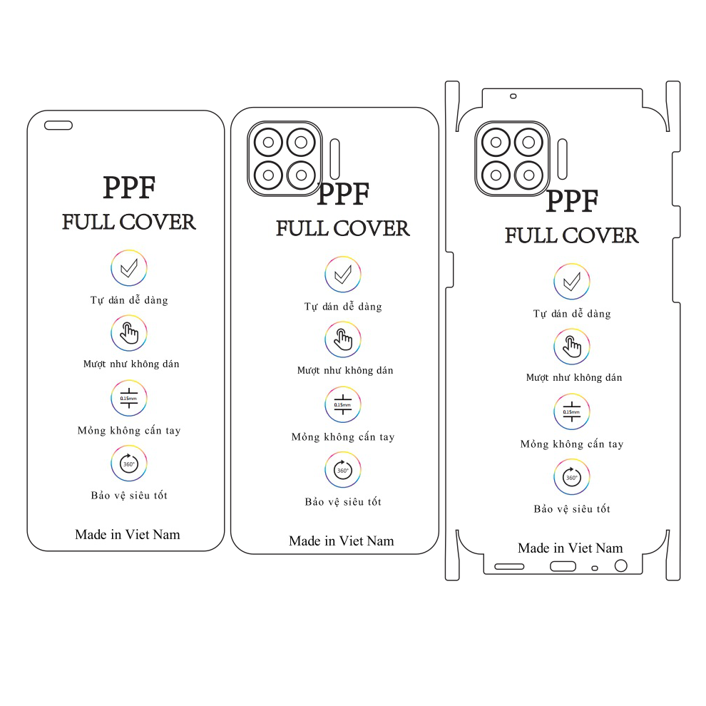 [HCM]Dán dẻo PPF Oppo A93 – Tặng cường lực camera