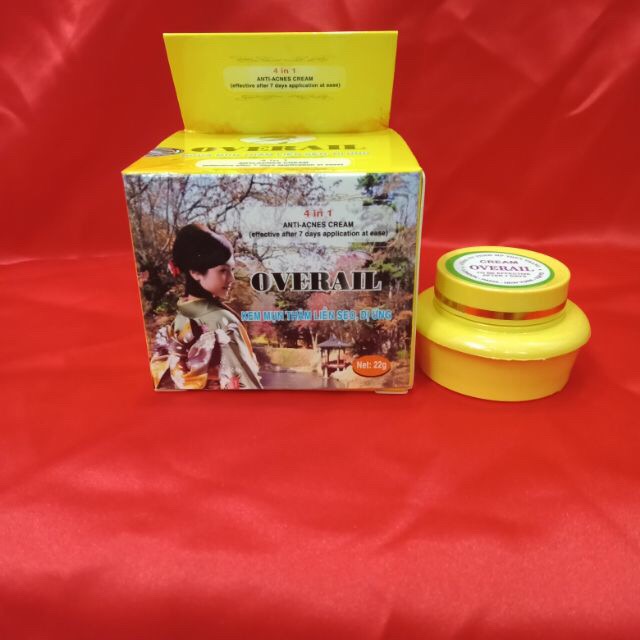 [HCM]KEM MỤN - THÂM - LIỀN SẸO - DỊ ỨNG OVERAIL ( 22G )