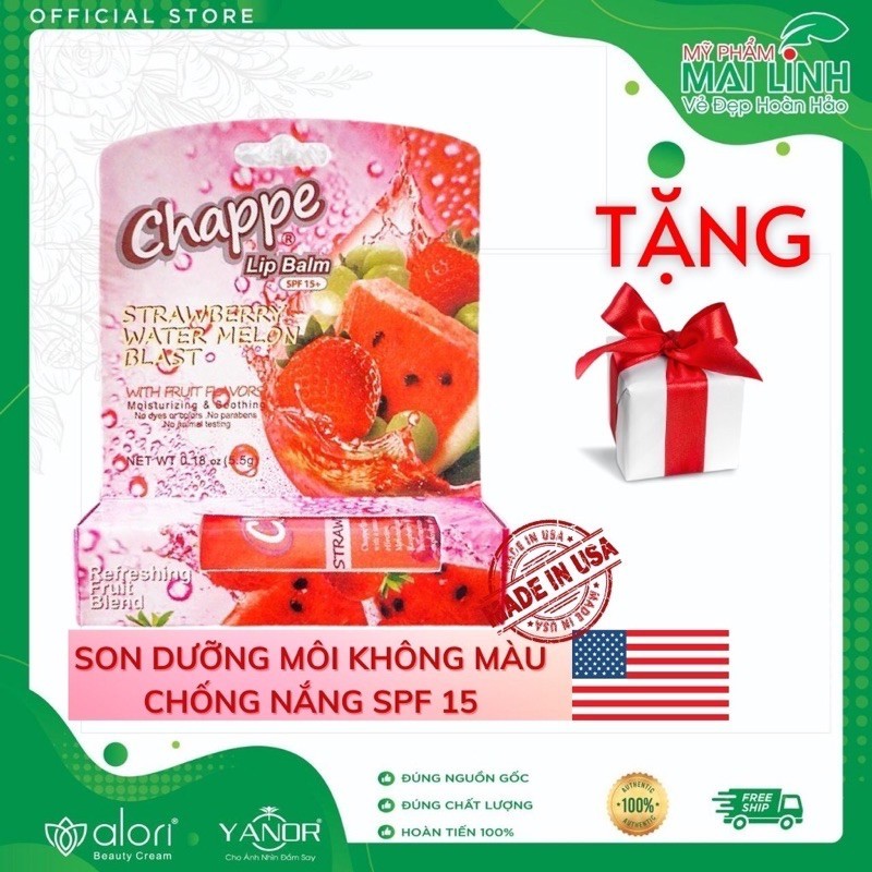 Sdưỡng Môi, Son Dưỡng Không Màu Chống Khô Môi