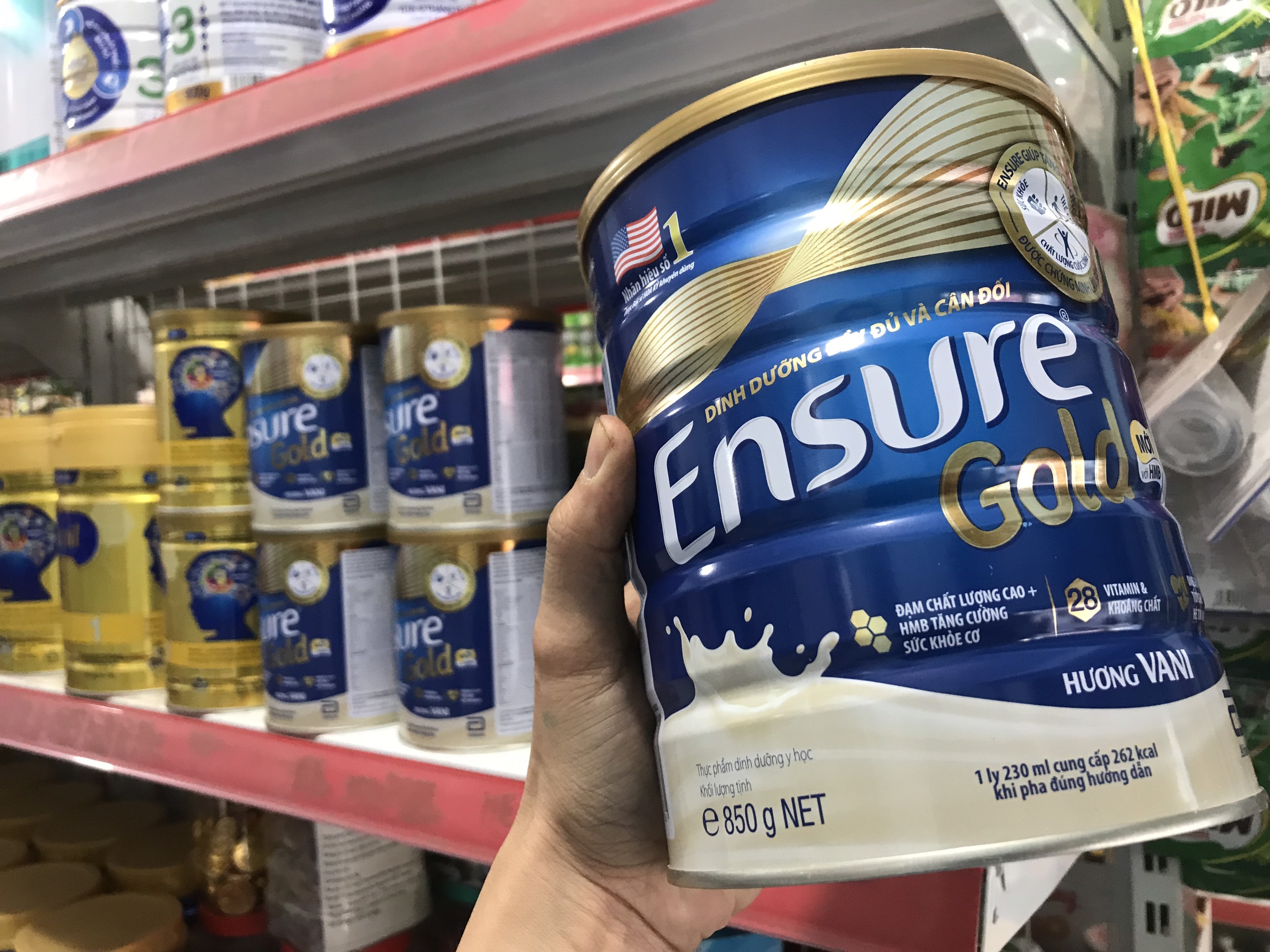 Sữa bột Ensure Gold Abbott (HMB) 850g