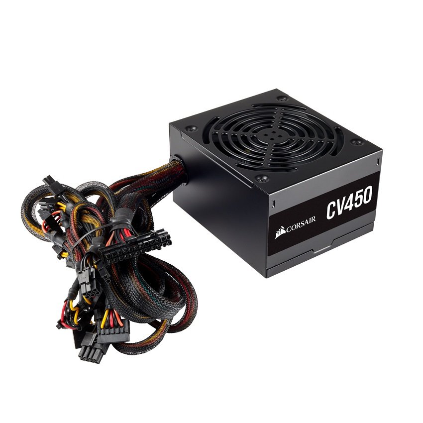 Nguồn Corsair Series CV 450 450W (80 Plus Bronze/Màu Đen)
