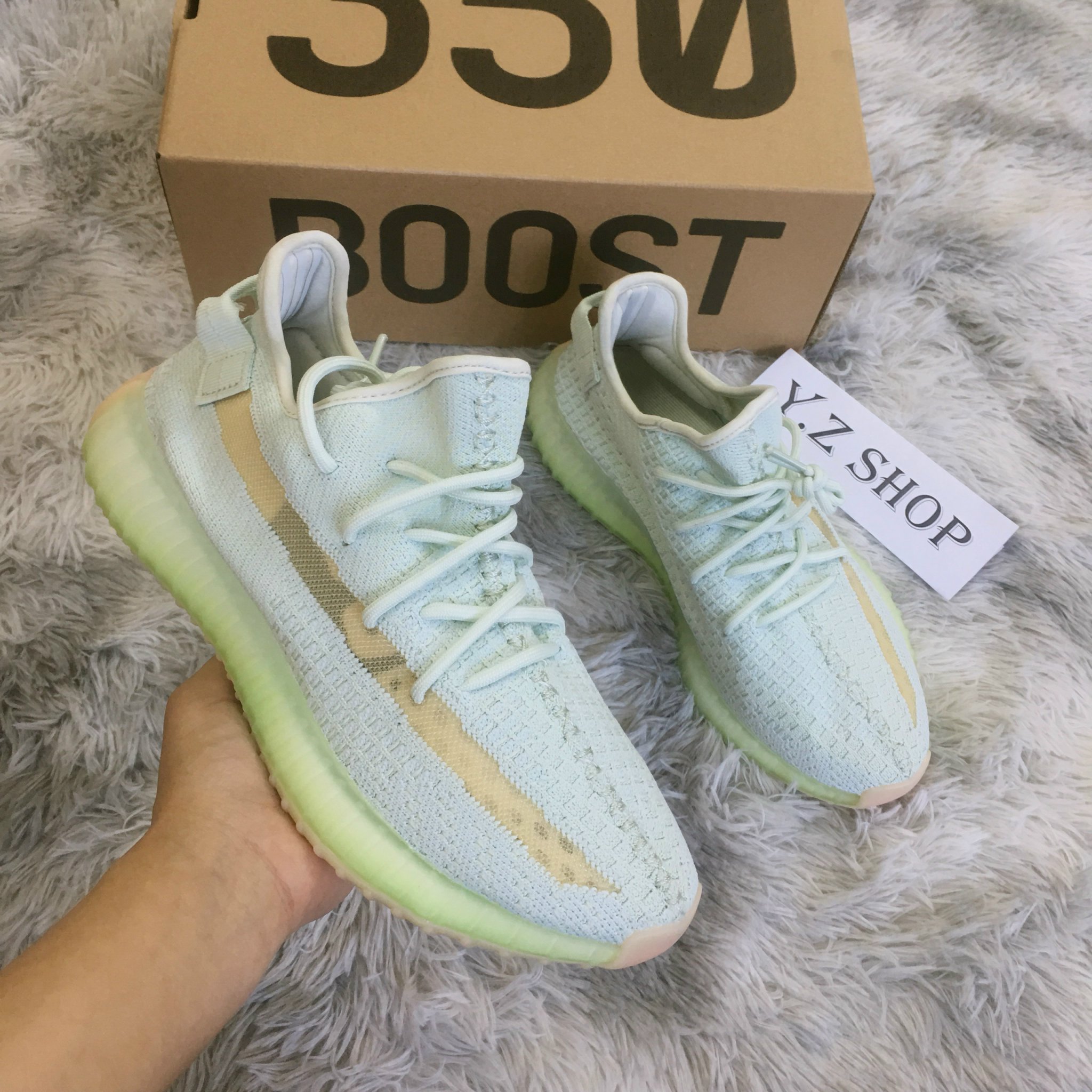 Giày Sneaker 🎁FULLBOX 11🎁 Giày Thể Thao 350 Hyper Nam Nữ Cao Cấp