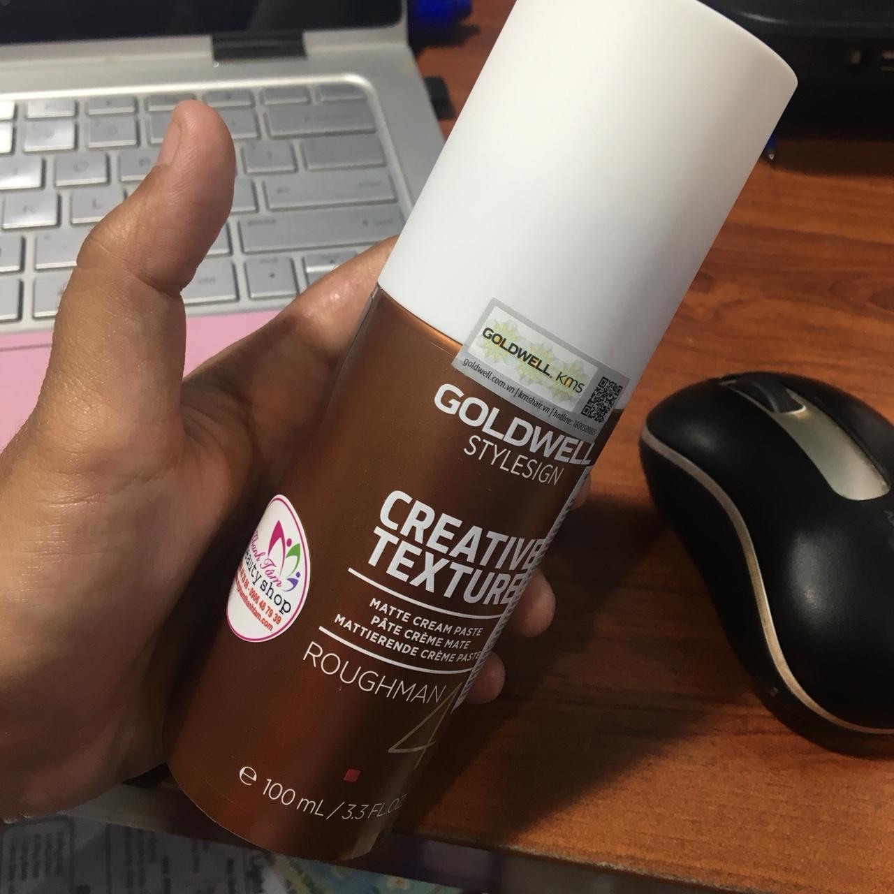 Paste tạo kiểu Goldwell Roughman Creative Texture 4 100ml